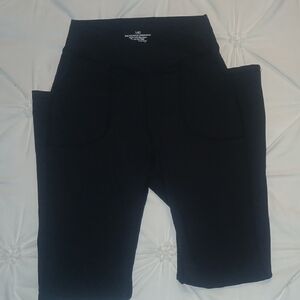 Black High-Waisted Leggings